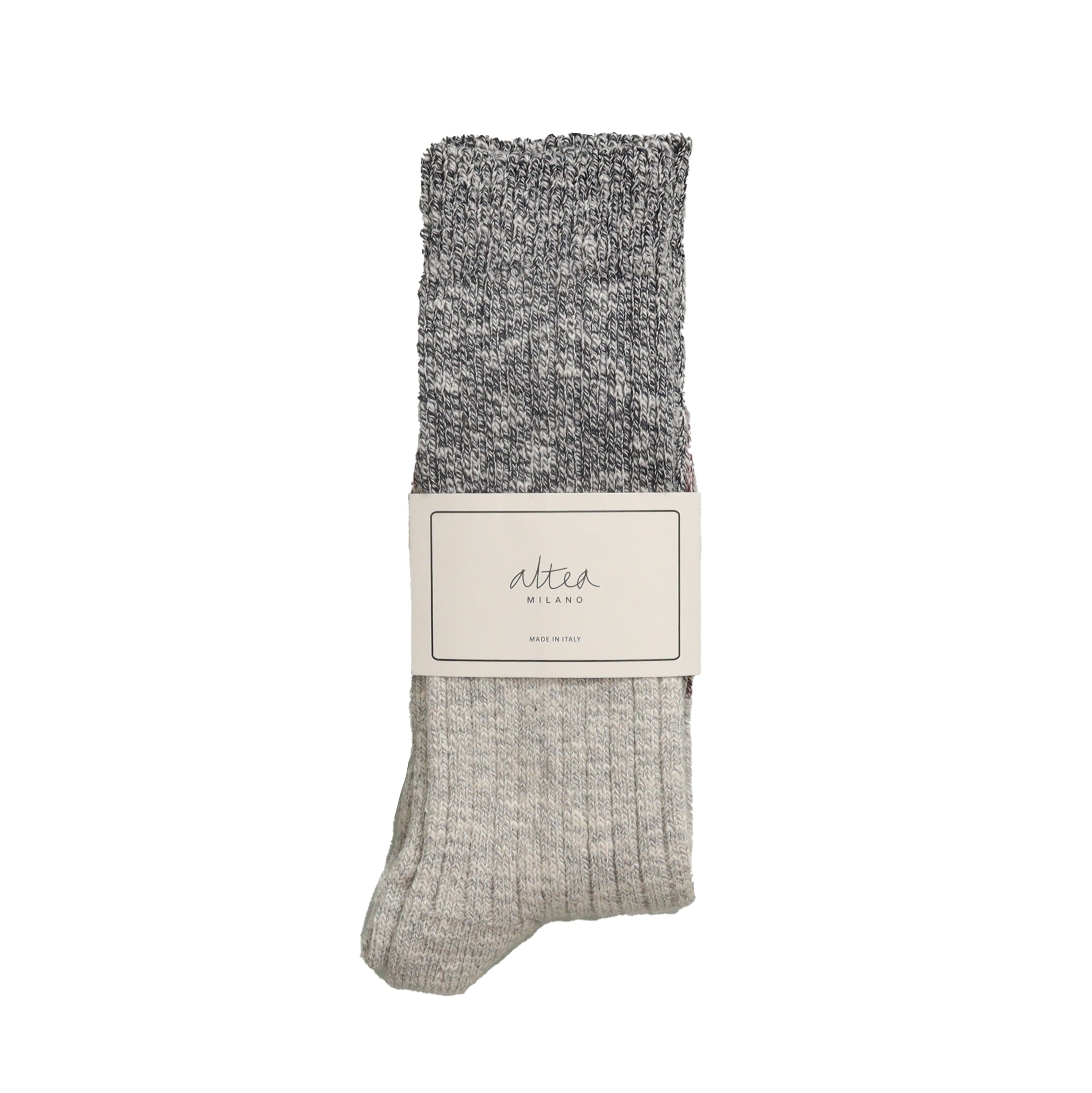 Tri Colour Mouline Sock