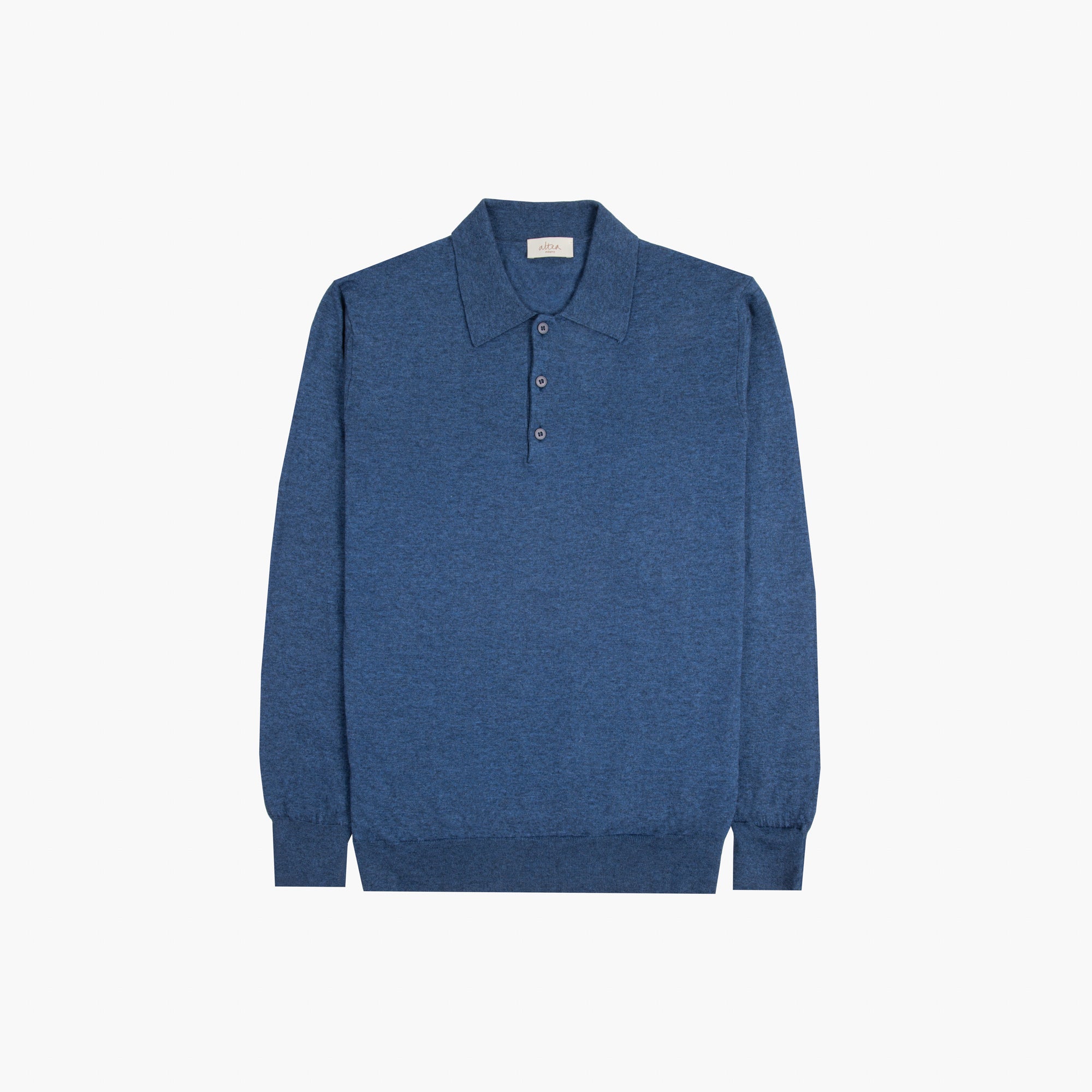 Cashmere Button Polo