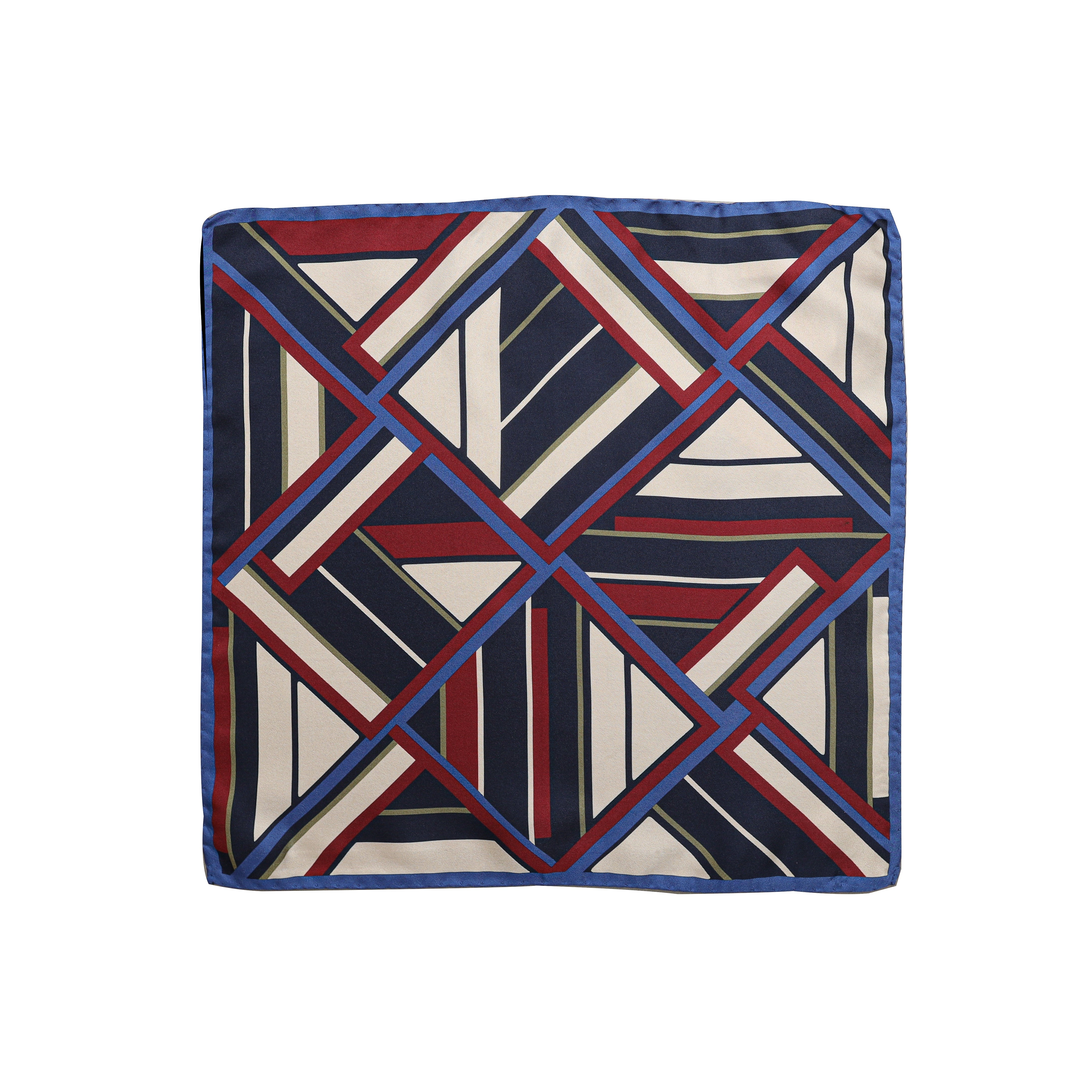 8431 Fazzoletto Geometric Seta